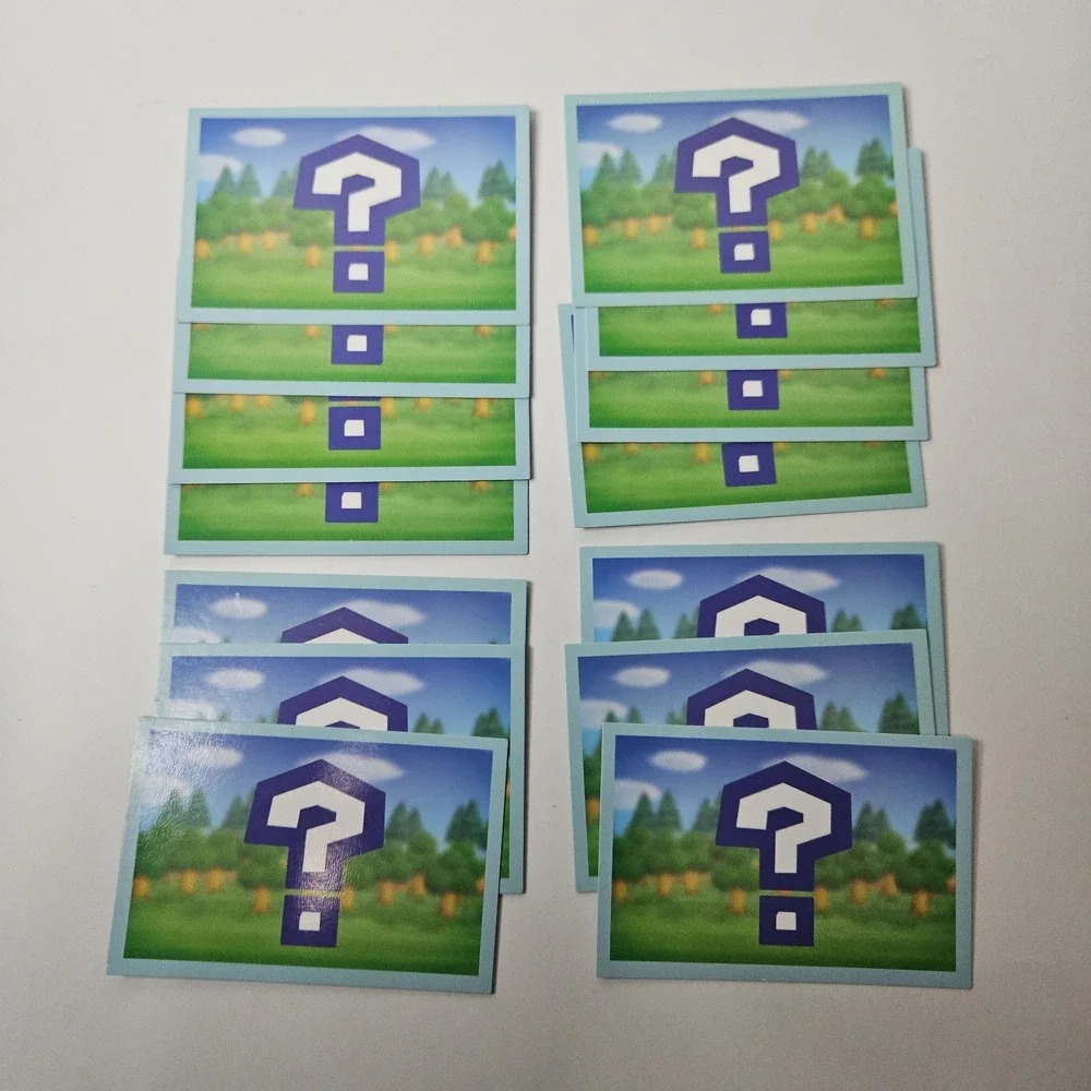 Animal Crossing Monopoly Replacement CHANCE Cards‎ - 14 Complete Set